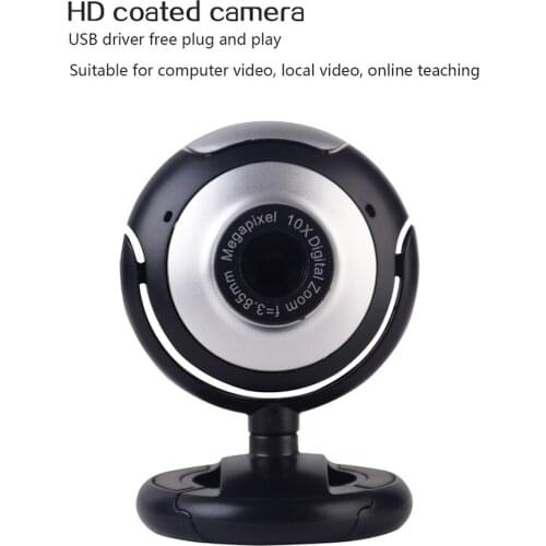 USB Webcam Camera with Microphone Night Vision Web Cam For PC Laptop Web Camera PC Webcam Video Calling Computer Camera