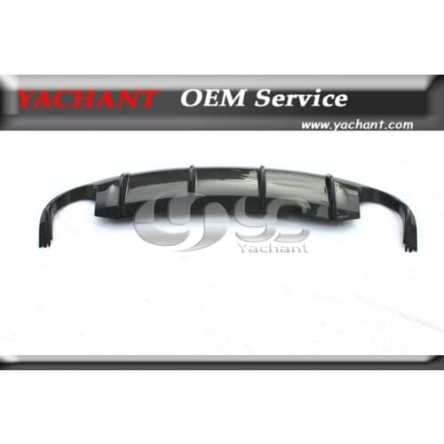 Carbon Fiber Racing Style Rear Diffuser Fit For Scirocco R