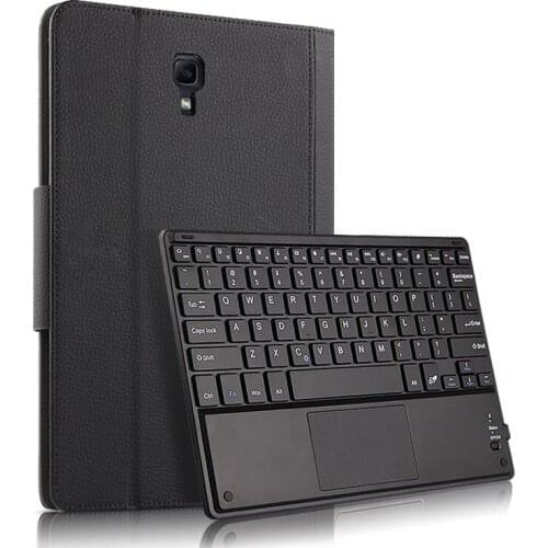 Bluetooth keyboard Protector PU Leather Shell For Samsung Galaxy Tab A 10.5 inch T590 T595 Case Tablet Protectiv Cover Funda+pen