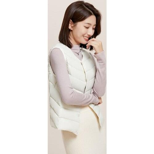 Winter Down Vest Women Outerwear Autumn Slim Fit Cotton Vest Sleeveless Waistcoat Jacket Warm Windproof Female Tops 3XL