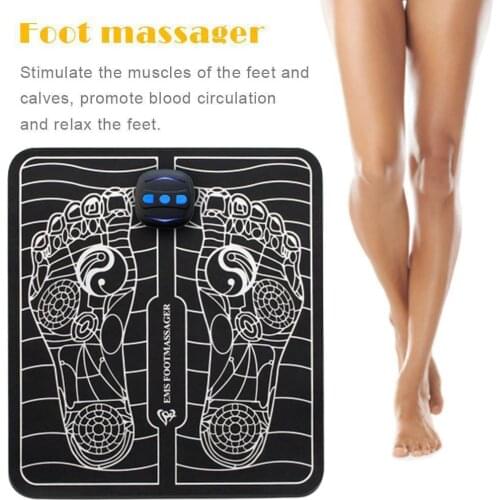 1Pcs Foot Massage Cushion Massager Pad Feet Muscle Improve Circulation Healt Blood Mat Stimulator Pain Foot Relieve Ache Ma Z2S2