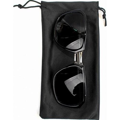 100pcs/lot 9x19cm Sunglasses Bag Eyeglasses Pouch Portable Drawstring Packaging Bags Eyewear Accessories