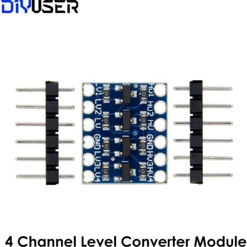 10pcs 4 channel IIC I2C Logic Level Converter Bi-Directional Module 5V to 3.3V