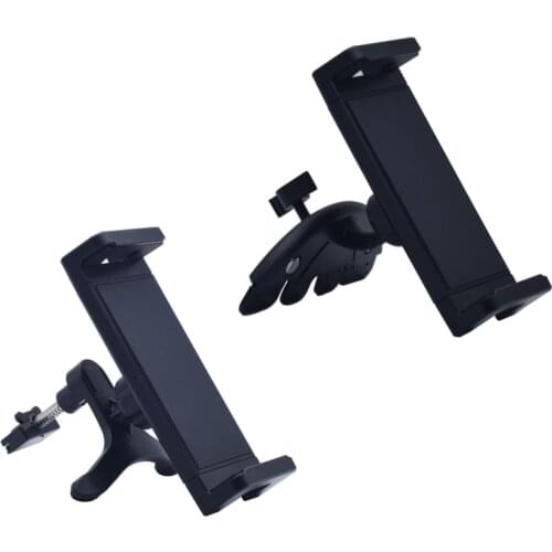 360 Rotation Car -CD Slot Holder Phone Mount Universal Car Air Vent Cradle Tablet Mount for 4-13" Mobile Phone Tablet PC