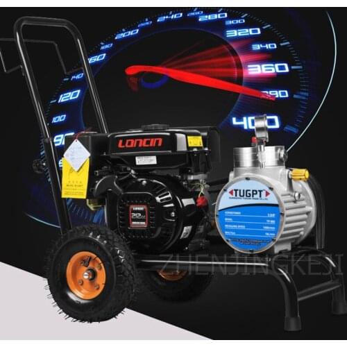 Gasoline Powered High Pressure Airless Sprayer Building Paint Latex Paint Paint Spraying Machine High Efficiency Painting Tools