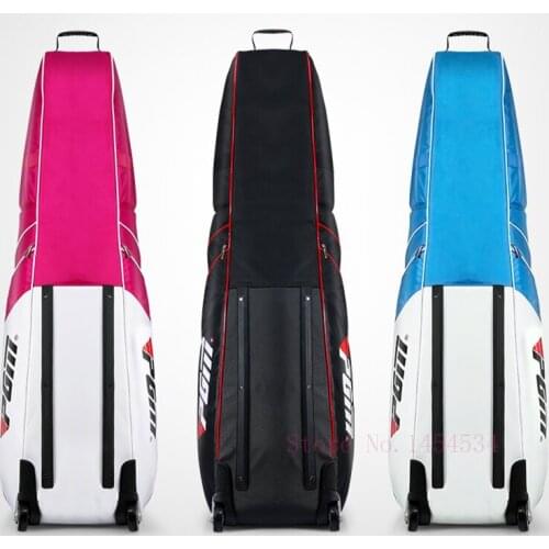 Brand Aviation Bag Golf Package Travel Outsourcing Plane Bags Aircraft Thickening Folding Pad Golf Holiday Cover Bag Case Wheels