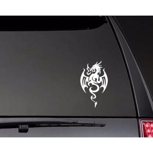 Tribal Dragon Breathing Fire Stickers Window Decal Vinyl Car Decals Modern Decoration ZP0464