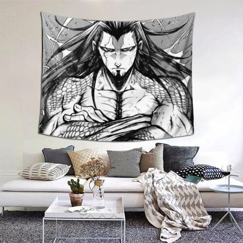Lu Bu Feng Xian Record Ragnarok Tapestry Japanese Anime Otaku Tapestry Wall Bedspread Bohemian Hanging Blankets For Bedroom Dorm