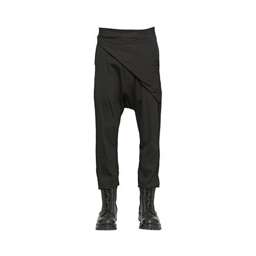 And Autumn winter new style, hair stylist nightclub, mens small feet 9 pants, low-grade casual trousers Harlan