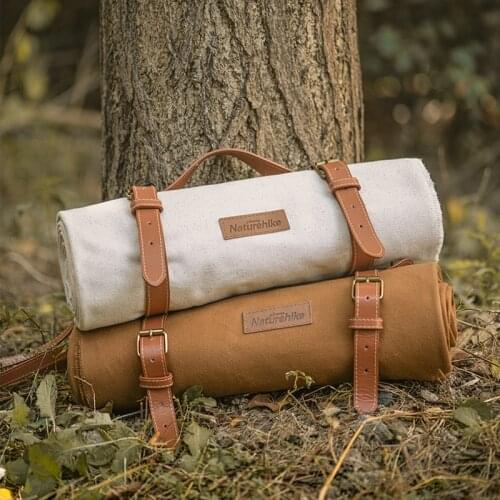 Naturehike Outdoor Canvas Picnic Blanket Waterproof Camping Mat Ultralight Folding Mattress For Camping Hiking Travel NH20FCD10