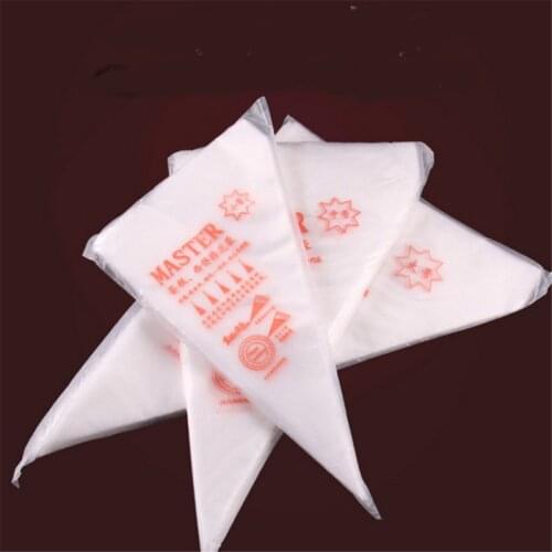 Disposable Pastry Bag Sugar-Coated Pipe Cake Pastry Pastry Cake Decoration Bag Fondant Cake Cream Nozzle Pastry Baking Tool