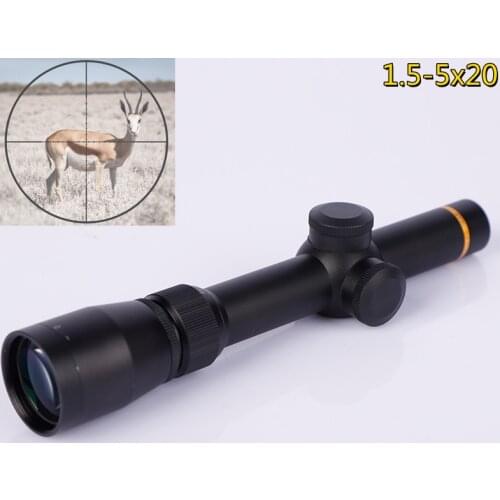 Hunting Optical sight 1.5-5x20mm VX-3i Duplex Reticle Rifle Scope Hunting Sight red dot riflescope magnifier rifle scope