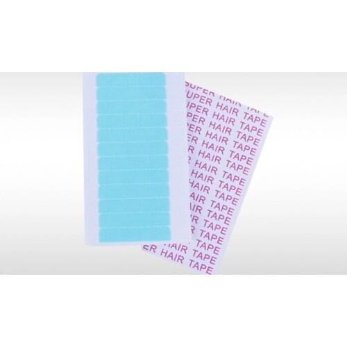 Wholesale CPAM SUPER HAIR TAPE Adhesive Double Side Tape for remy human hair, tools for hair extension 1 sheets 12pcs 4cm*0.8cm