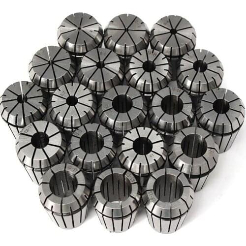20PCS ER32 ER Collet Chuck, Accuracy 0.015mm, Suitable For CNC Milling Tool Holder, Engraving Machine Spindle Motor