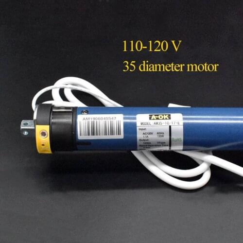 Smart Home Plug-in System 35 Diameter Curtain Tubular Motor for Roller Blinds Zebra Blinds for 50 Tube