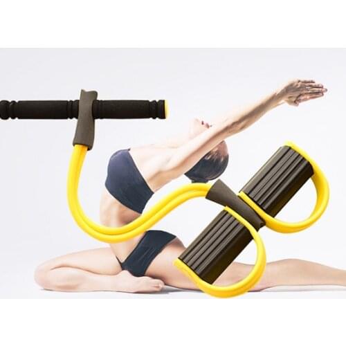 Fitness Sit Ups Equipment Home Exercise Tubing Weight Loss Reduce Belly Thin Waist Artifact Closed Abdominal Muscle Training