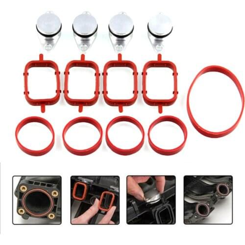 4x 22 mm Diesel Swirl Flap manifold gasket for BMW E87 E46 E60 E61 320d 520d 530d Stocking New