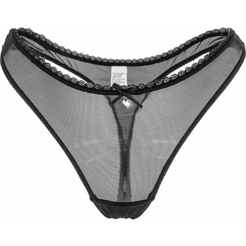 Varsmiss Sexy Lace Women Panties Floral Lingerie G-string Transparen Underpants Elegant Thong Ladies