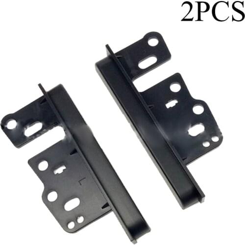 2 Pcs Car Bracket Radio Doble Din Stereo Panel Fascia DVD Dash Mount Trim Frame Radio Panel Conversion Frame Panel For Toyota