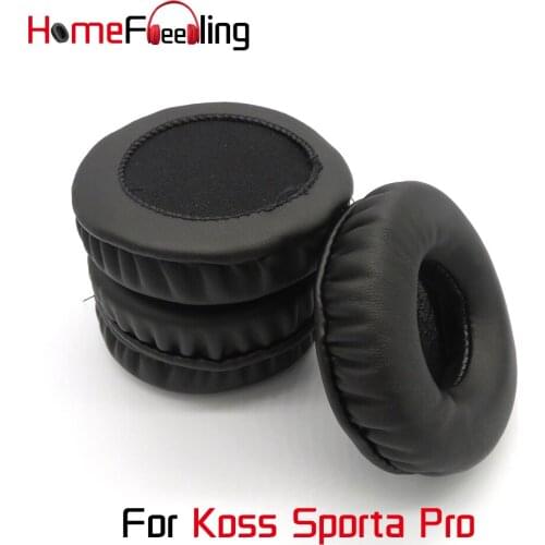 Homefeeling Ear Pads For Koss Sporta Pro Earpads Round Universal Leahter Repalcement Parts Ear Cushions