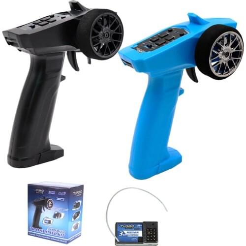 For TURBO 2.4GHz 3CH 91803G Radio system Transmitter Controller Remote Control Receiver for RC Car Boat PK TG3 FS-GT3B