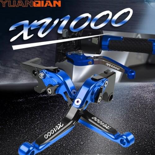 For YAMAHA XV1000TR XV1000 TR 1981-1986 1985 1984 1983 Motorcycle Brake Clutch Levers Folding Adjustable lever Handle Bar grips