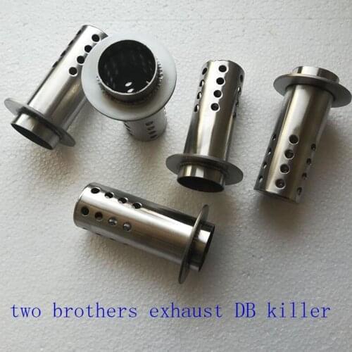 Two Brothers Exhaust Silencer Motorcycle Exhaust DB Killer Silencer End Catalyst DB Killer Two Brothers Exhaust DB Killer