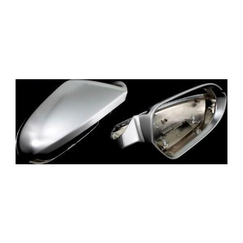Car Chromium Styling S Line Style Silver Matt Chrome Side Mirror Cap Replacement For Audi A6 C7