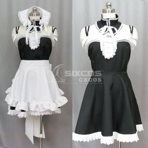 He Is My Master Yawatari Mitsuki/Kurauchi Anna Cosplay Costume Cute Maid Outfit Full Set Role Play Clothing Custom-Make Any Size