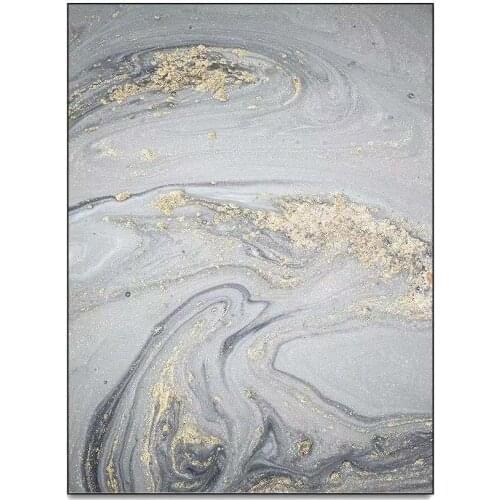 Rugs for Bedroom Fashion Modern Nordic Abstract Gilt Sea Gray Bedside Mat Floor Mats Area Rug for Living Room