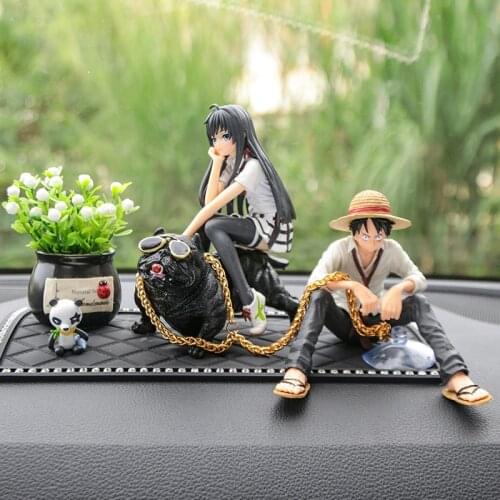 Creative Car Ornaments Luffy Model Doll Decoration Araba Aksesuar Car Interior Decoration Car Accessories Interior