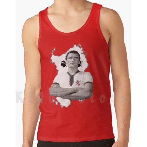 Rombo Di Tuono Tank Tops Vest 100% Cotton Calcio Football Strikers Scudetto Campioni Ditalia