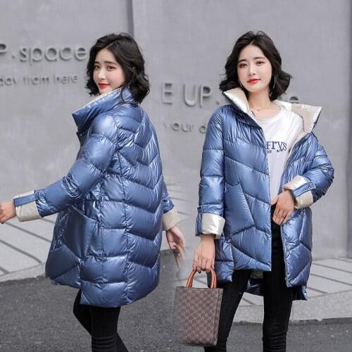 2021 New Winter Parkas High Quality Stand Collar Coat Women Fashion Jacket Winter Warm Woman Clothing Casual Jacket