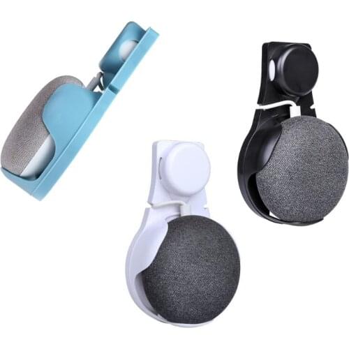 2021 New Wall Mount for Goo-gle Home Mini /Nest Mini (2nd Gen), Outlet Hanger Compact Holder Case Plug Hides Long Cord