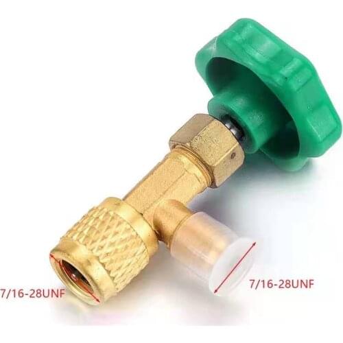 R134a special bottle opener, quick bottle opener, international universal connector