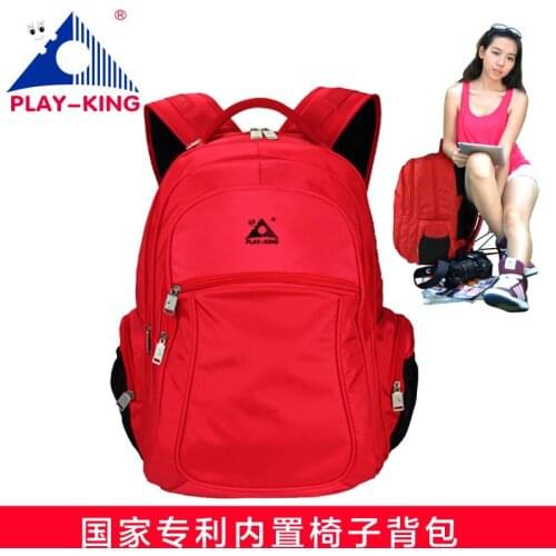 Playking Fishing chair outdoor portable folding stool backpack/High quality portable folding fishing chair backpack