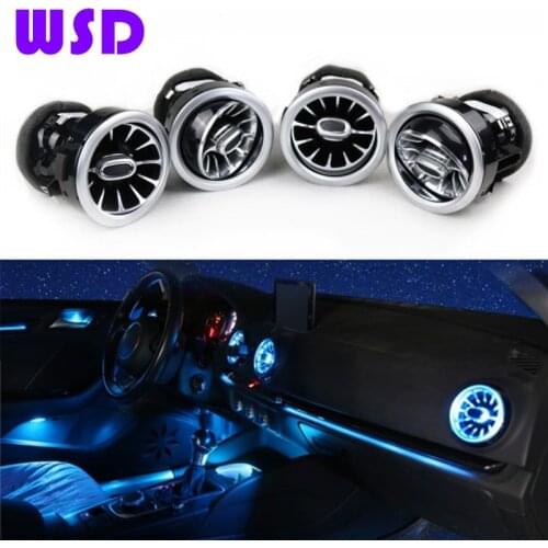 LED luminous vents for Audi A3 ambient light gradient vents air-conditioning luminous holes interior modification original insta