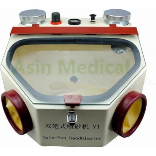High Quality NEW 220V Sandblaster Machine For Jewelry Dental Lab Sandblaster Sand Blaster