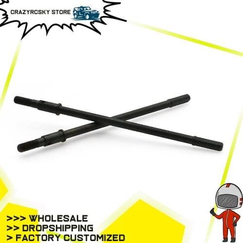 2Pcs #45 Steel Material Rear Drive Shaft Rear Axle Shaft For Rc Hobby Model Car 1:10 Hpi Venture Fj Cruiser Crawler