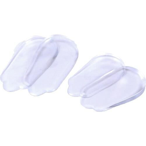 1pair Silicon Gel Heel Cushion Insoles Soles Relieve Foot Pain Protectors High Heel Inserts Massager Foot Spur Support Shoe Pad