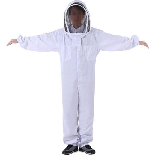 1pcs cotton Beekeeping clothing Honey gathering clothes Space hat beekeeping suit Integrated beekeeping suit Beekeeping tools