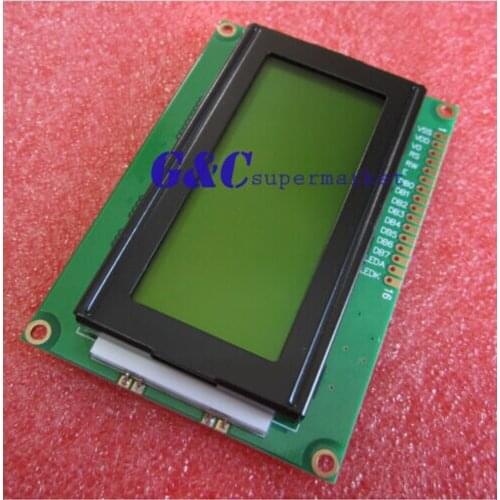 1pcs LCD1604 16x4 Character LCD Display Module LCM Yellow Blacklight 5V
