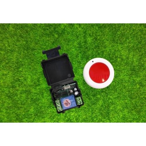 1CH Mini Wireless RF Remote Control Light Switch 10A Relay Output Radio Receiver Module+Transmitter Garage Doors/lamp