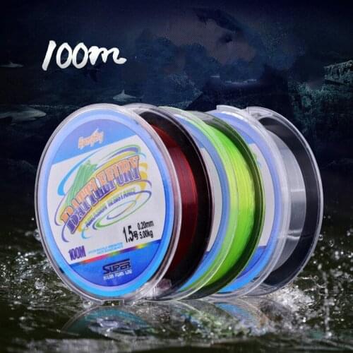 2pcs/ lot Sea rod nylon fishingline 100m sports fishing line high quality fishing rod fishing gear