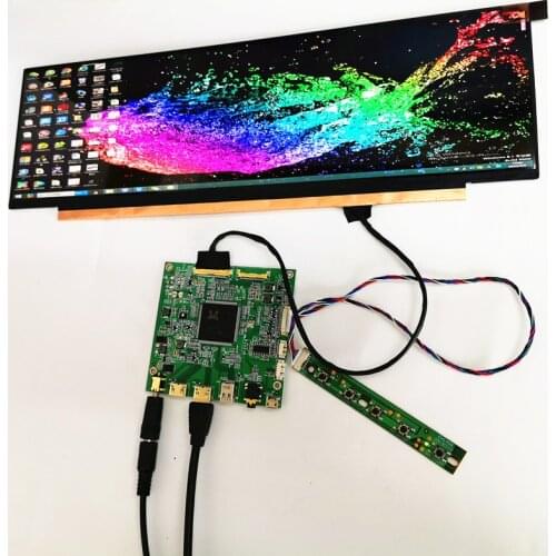 4K LCD display module kit 3840*1100 mini HDMI for Raspberry Pi Display Computer Temperature Memory Display DIY Kits Cars IPS LCD