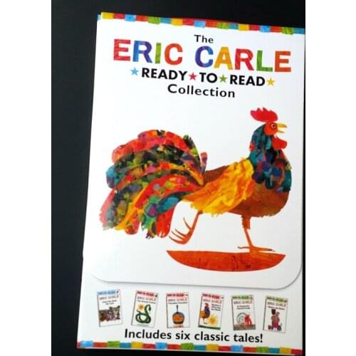 6 books/set Eric Carle Ready-to-Read Collection Walter the Baker kids English story books Early Educaction reading Book
