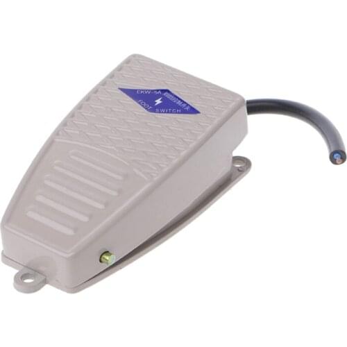 AC 380V DC 220V SPDT Momentary Control Foot Pedal Switch EKW-5A-B Switches