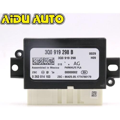 3Q0 919 298 B Control Unit Parking Assistant PDC PLA 3.0 Module PASSAT B8 3Q0919298B 3Q0 919 297 B 3Q0919275B