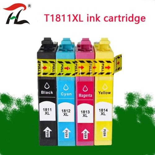T1811XL 18XL Ink Cartridge 1811 1811XL Compatible For Epson Expression Home XP XP-30/102/202/205/302/305/402 printer