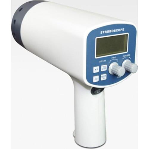 High resolution Digital Stroboscope AT-135A Motion Frequency Motor Flash Speed Meter Non Contact Measurement